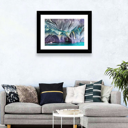 Marble Caves of Lake General Carrera Wall Art