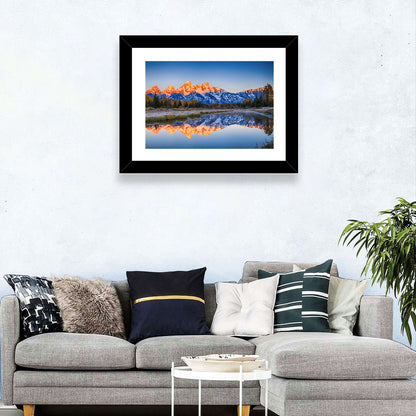 Schwabacher Landing, Grand Teton Sunrise Wall Art