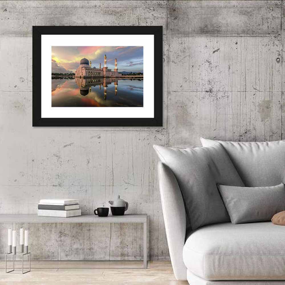 Kota Kinabalu Floating Mosque Wall Art