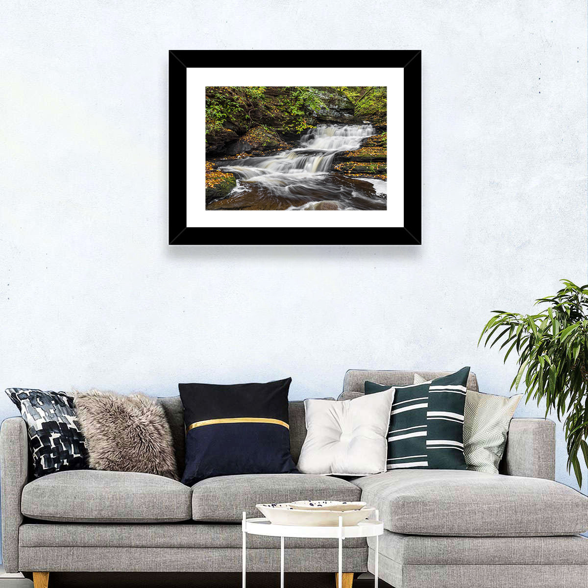 Cascading Waterfall Wall Art