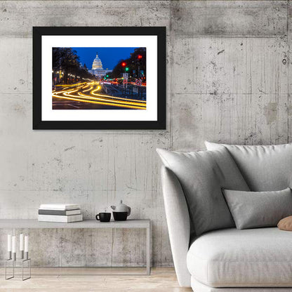 Pennsylvania Avenue at Dusk Wall Art
