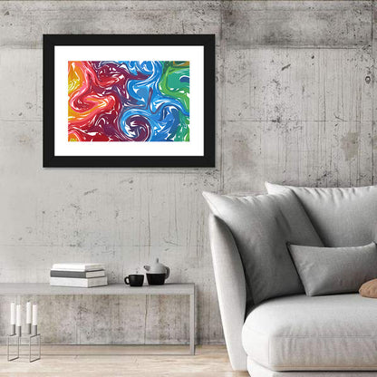 Abstract Fluid Composition Wall Art