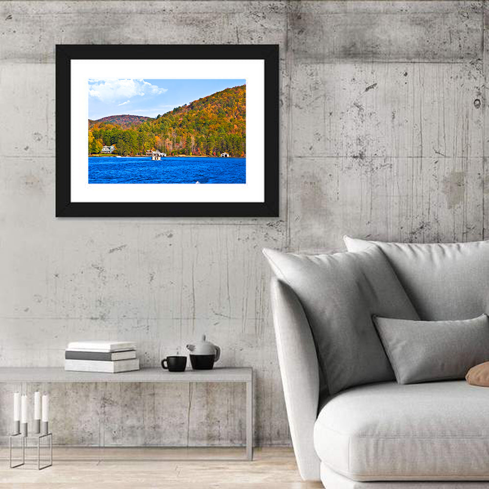 Lake Burton Autumn View Wall Art