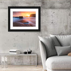 Quiberon Beach Sunset Wall Art