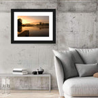 Golden Morning Pier Wall Art