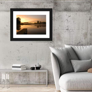 Lake Morning Wall Art