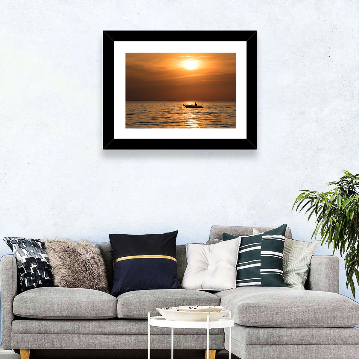 Mille Lacs Lake Sunset Wall Art
