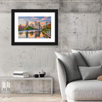 Providence Golden Hour Skyline Wall Art