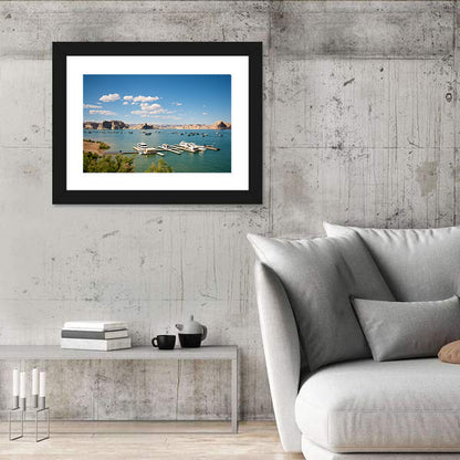 Lake Powell Marina, Page Arizona Wall Art