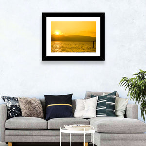 Lake Chelan Sunset Wall Art