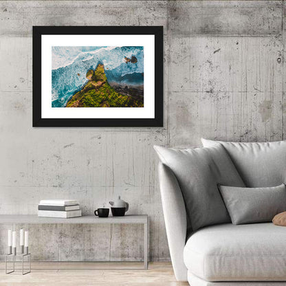 Bali Aerial Cliff View Wall Art