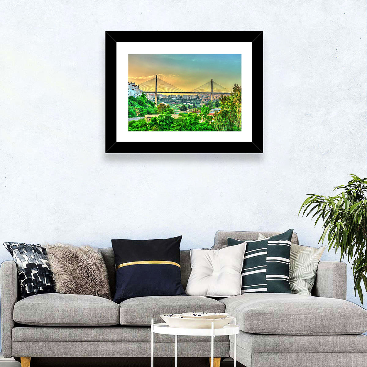 Salah Bey Viaduct at Golden Hour Wall Art