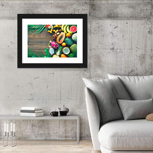 Tropical Fruits Wall Art