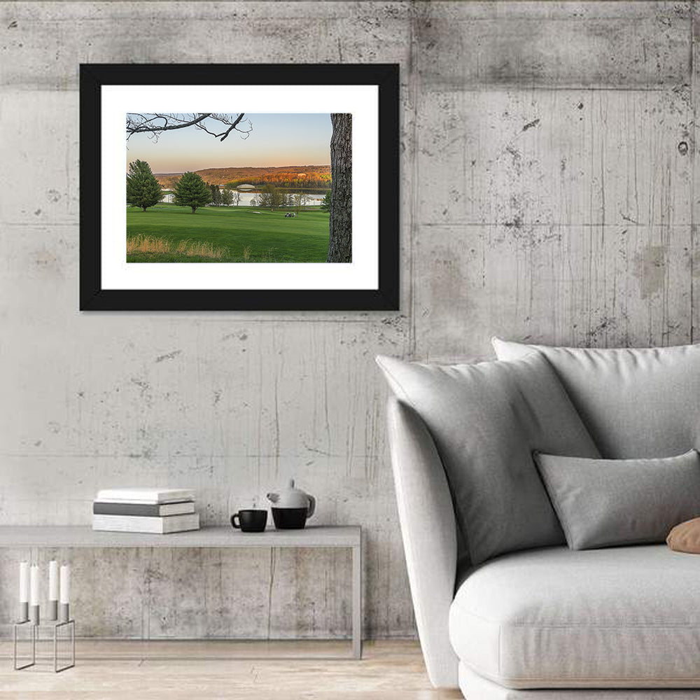 Roscoe Conkling Park Golden Hour Wall Art