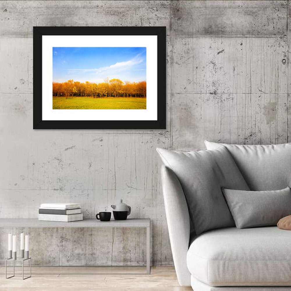 Autumn Forest Meadow Wall Art