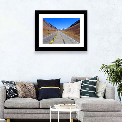 Road to Mount Aconcagua Wall Art