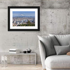Portland Skyline with Mount Hood Wall Art