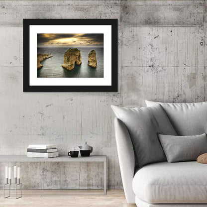 Pigeon Rocks, Raouché Wall Art