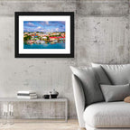 St. John’s Harbor at Golden Dusk Wall Art