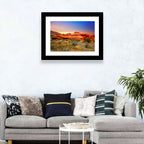 Red Rock Canyon Sunset Wall Art
