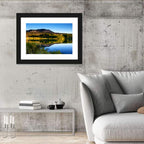 Golden Hour Mountain Lake Wall Art