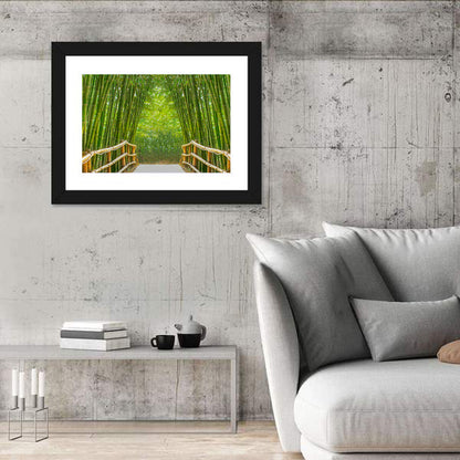 Bamboo Alley Wall Art
