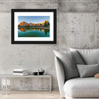 Lago Di Federa Alpenglow Wall Art