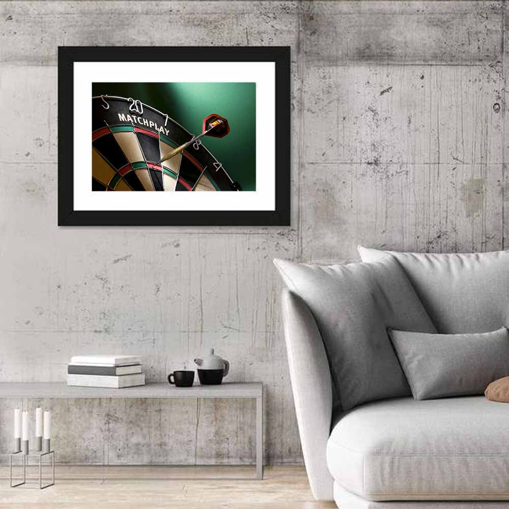 Double Twenty Dart Close-up Wall Art