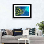 Winding Forest Path by Turquoise Lake Wall Art