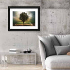 Tree Rising from an Open Bible Wall Art