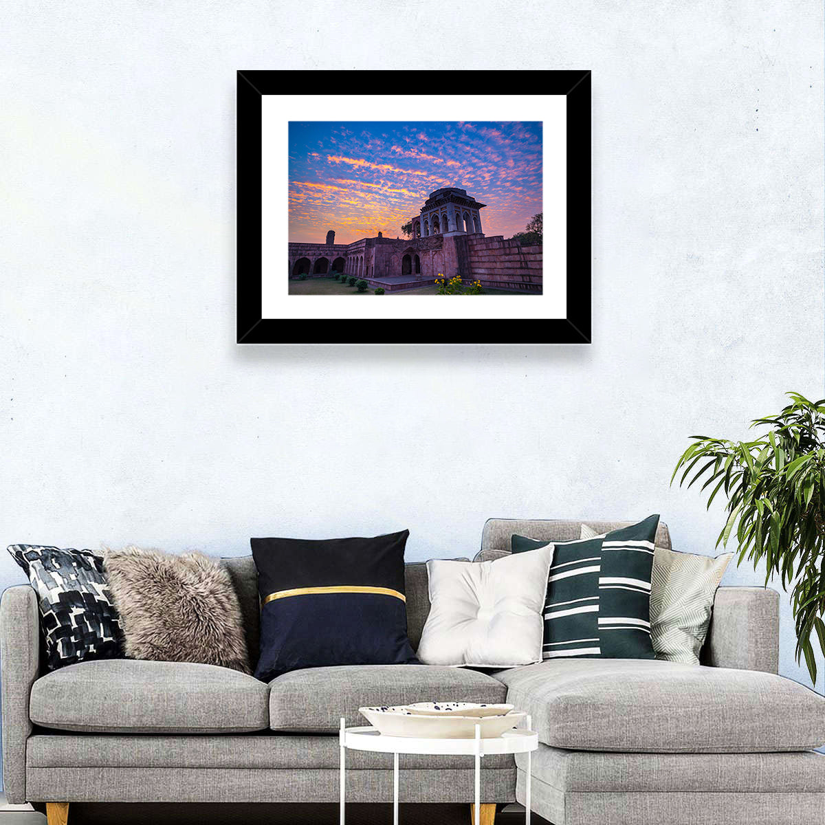 Ashrafi Mahal Sunset Wall Art