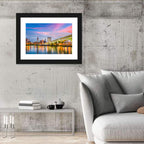 Cleveland Skyline at Dusk Wall Art