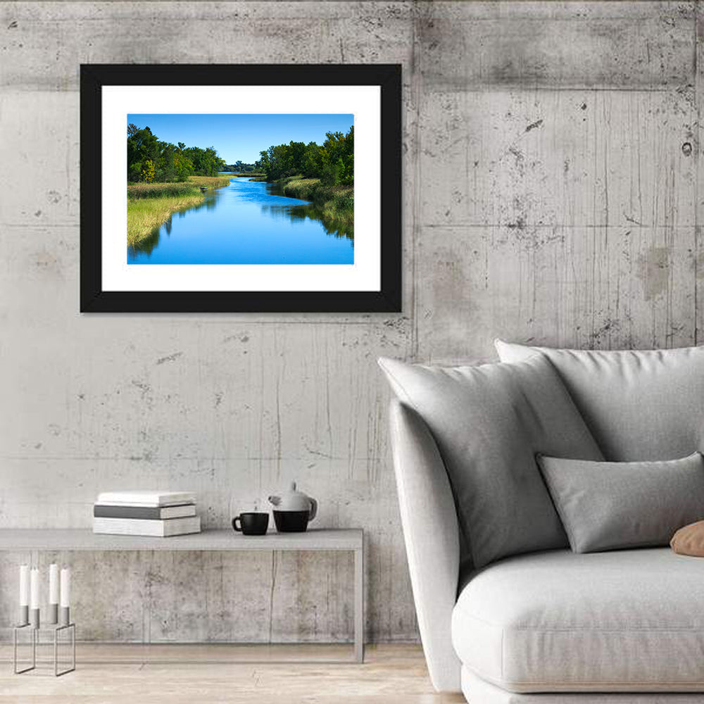 Mississippi River Landscape Wall Art