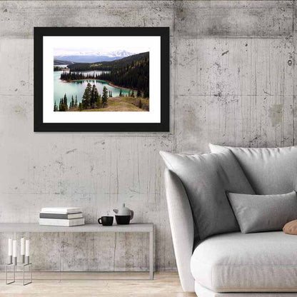 Emerald Lake Reflections Wall Art
