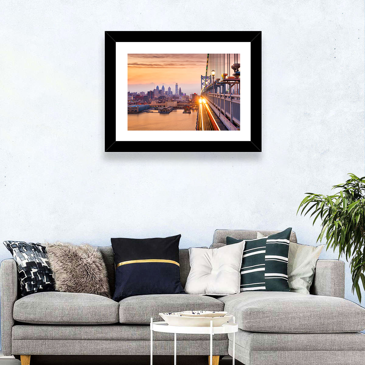 Benjamin Franklin Bridge, Philadelphia Wall Art