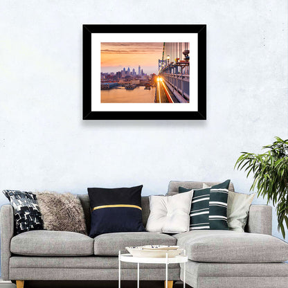 Benjamin Franklin Bridge, Philadelphia Wall Art