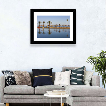 Hurghada Beach Seascape Wall Art