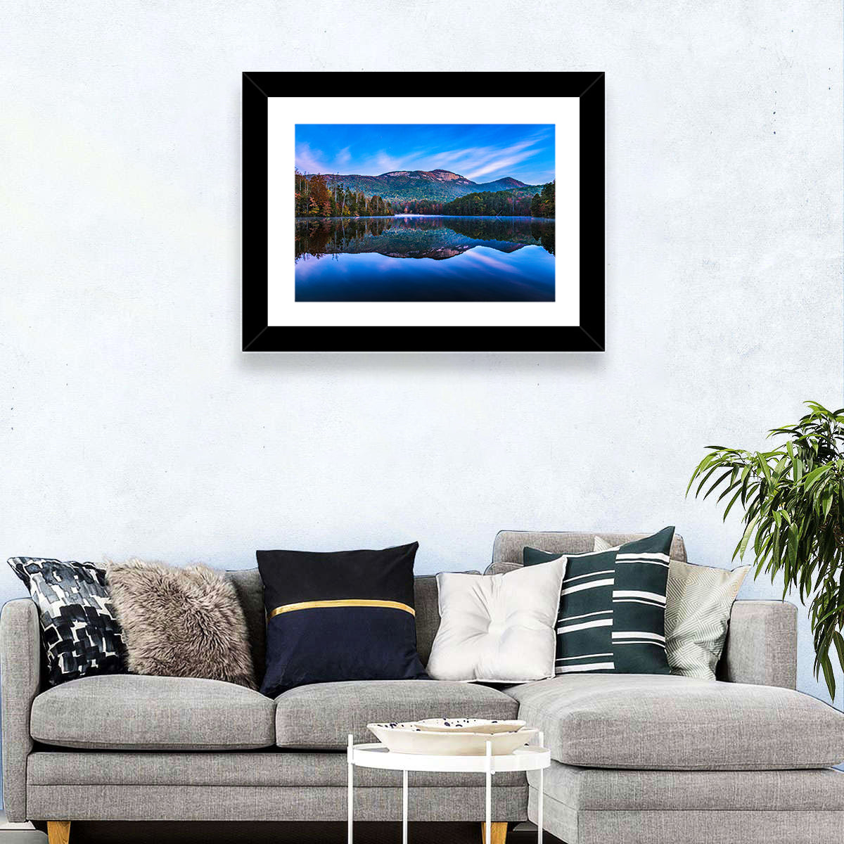 Pinnacle Lake Reflection Wall Art