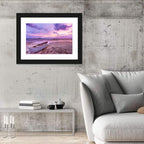 Boat at Lake Malawi Sunset Wall Art