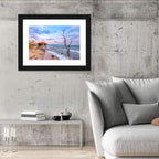 Tanganyika Shoreline at Dusk Wall Art