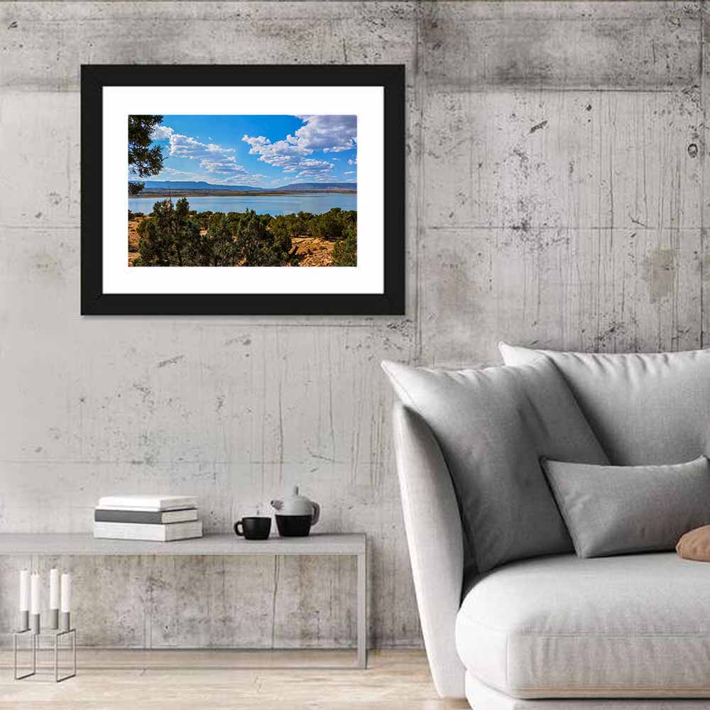 Abiquiu Lake Reflections Wall Art