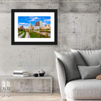 Columbus Skyline Wall Art