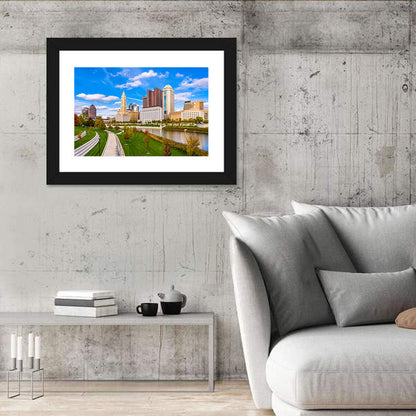 Columbus Skyline Wall Art