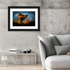 Arbol De Piedra Night Sky Wall Art