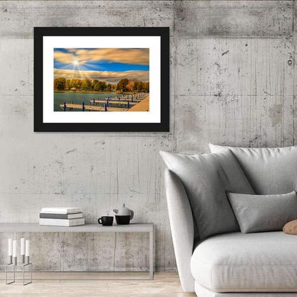Skaneateles Lake Pier Wall Art