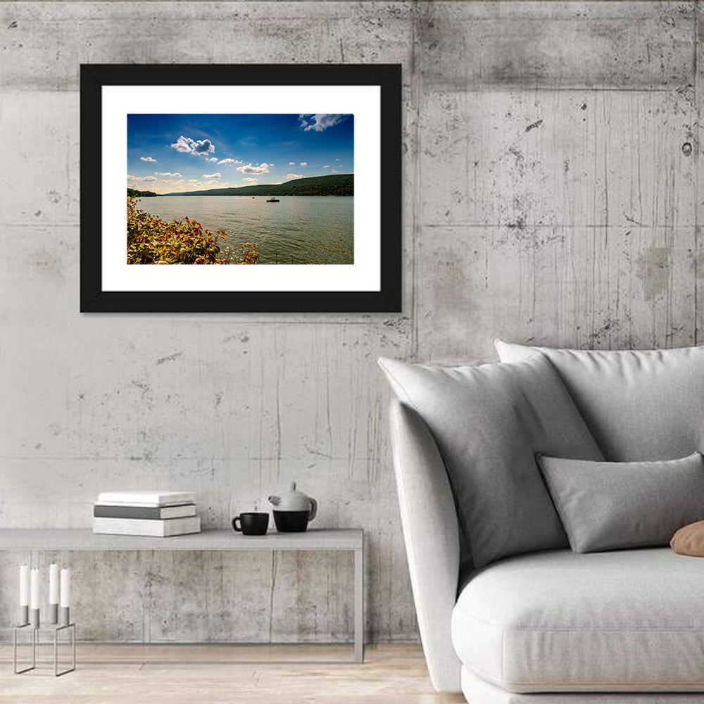 Greenwood Lake Autumn View Wall Art