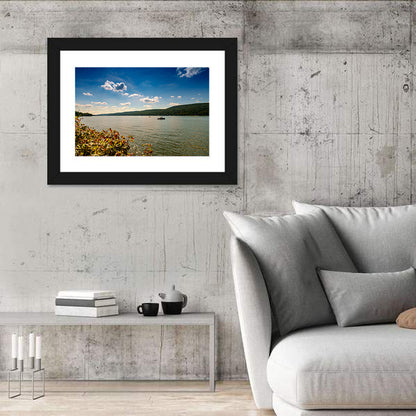 Greenwood Lake Autumn View Wall Art