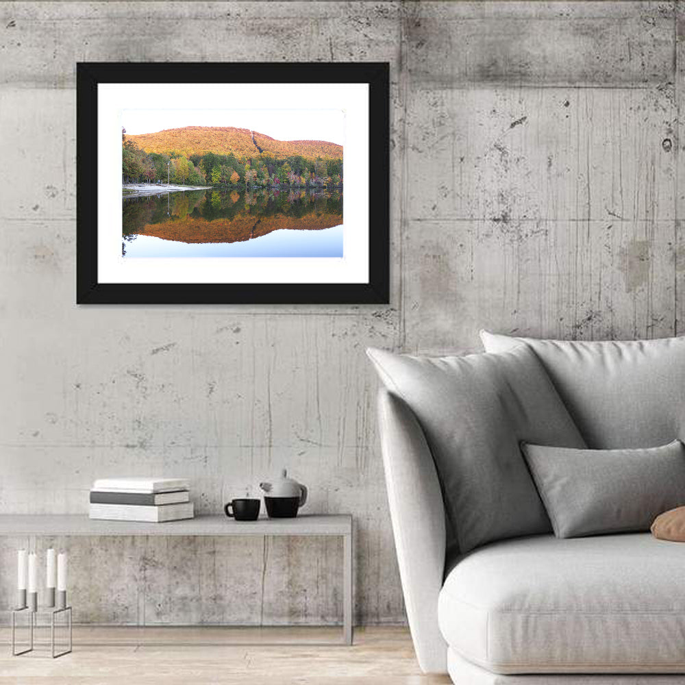 Cheaha State Park Lake Reflection Wall Art