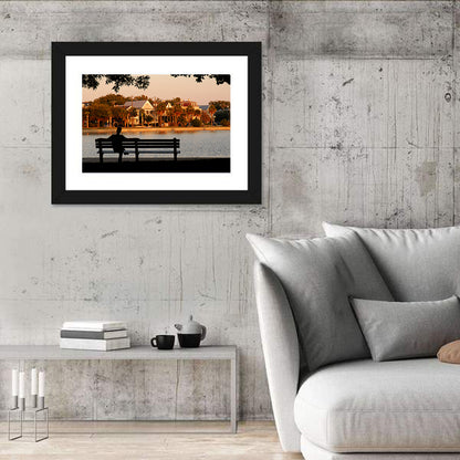 Colonial Lake, Charleston Wall Art