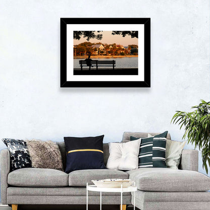 Colonial Lake, Charleston Wall Art